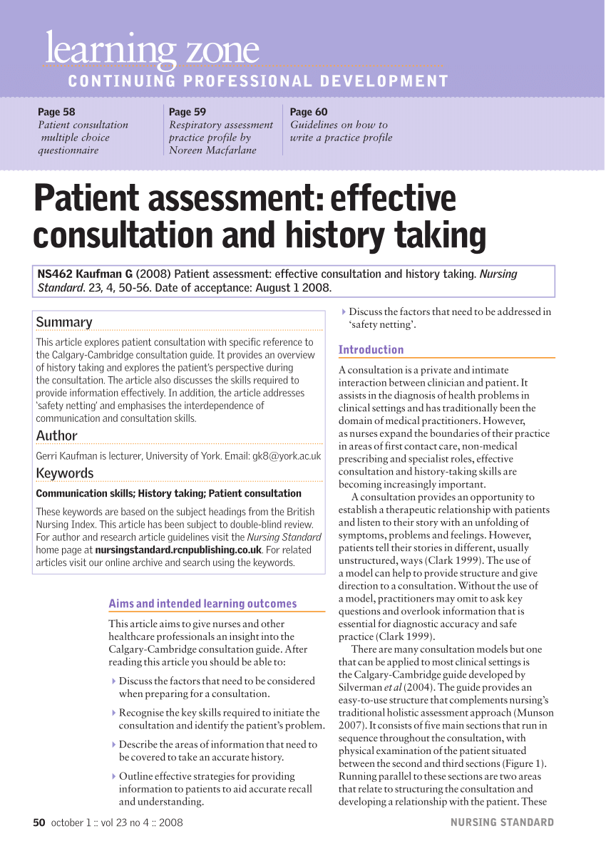 The external factors influencing information sharing and collaborative decision-making in medical consultations